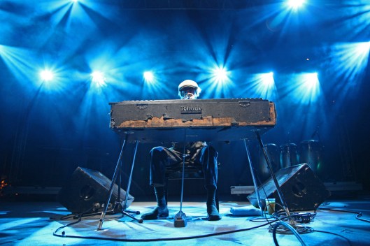 The now sadly deceased Gil Scott Heron at Pori Jazz.